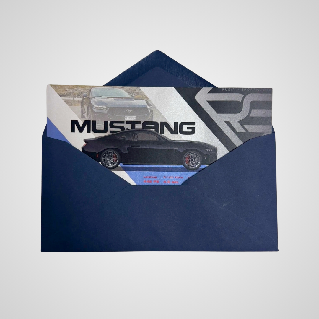 Gutschein Ford Mustang